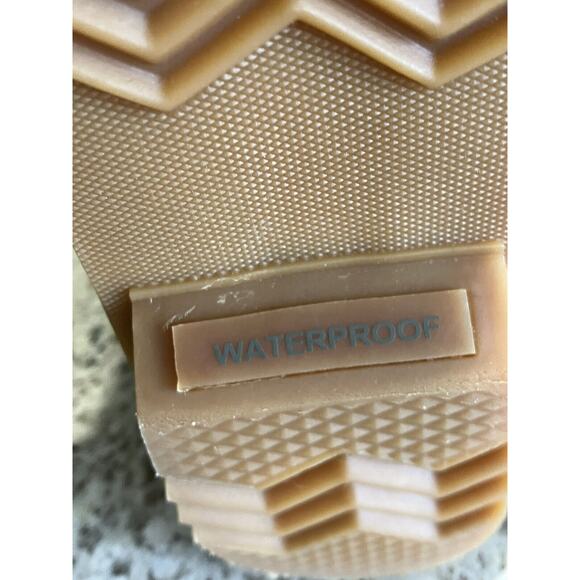 Sorel Tofino II Boots Women’s 6 Taupe Waterproof Winter Faux Fur Cuff - Picture 9 of 10